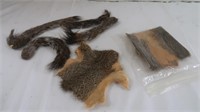 Fly Fishing Materials-Red Squirrel Fur and Grey