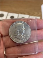 #2 1963 Franklin half dollar
