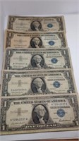 2-1935 and 3-1957 Silver certificates
