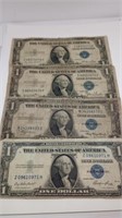 1935 Blue Seal Silver Certificates