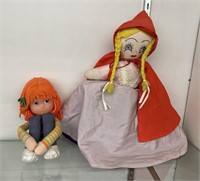 Red Riding Hood Topsy Turvy Doll & 1973 Mattel Jib