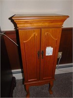 Oak Jewlery Credenza