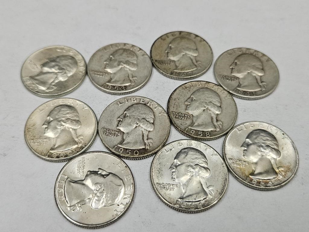 Estate Silver & Gold Coin Auction