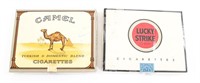 WWII US LUCKY STRIKE & CAMEL CIGARETTE PACK LOT