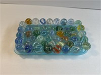 Vintage Lot of Glass Marbles