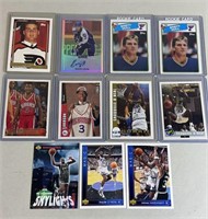 11pc 1980s-90s Star / HOF Sports Rookie Cards