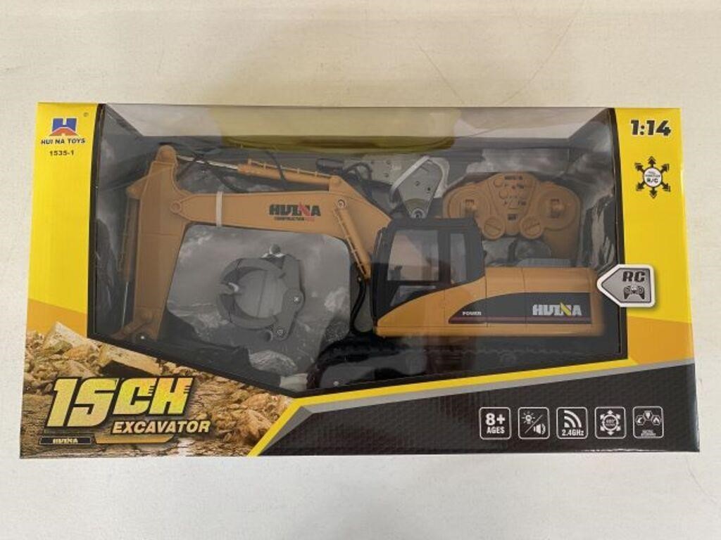 HUI NA TOYS 1:14 15 CH EXCAVATOR TOY