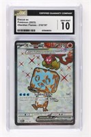 GRADED EISCUE POKEMON CARD