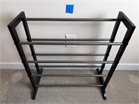 23" x 25"t- shoe rack