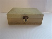 Vintage Jewelry Box with Key