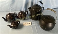 McCoy Tea Pot Kookie Jar, Granite Coffee Pot