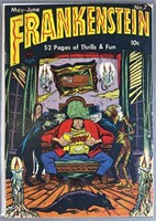 Frankenstein #7 1947 Prize Comic Book