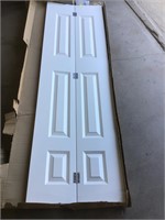Masonite White bifold doors (2)***