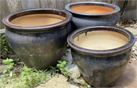 Glazed Clay Pots