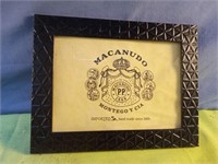 Vintage frames Macanudo Montego Y Cia cigar box