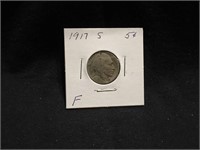1917S Buffalo Nickel