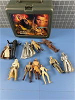 1990s STAR WARS ACTION FIGURES & LUNCH BOX