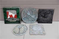 Resin & Cold Cast Stepping Stones