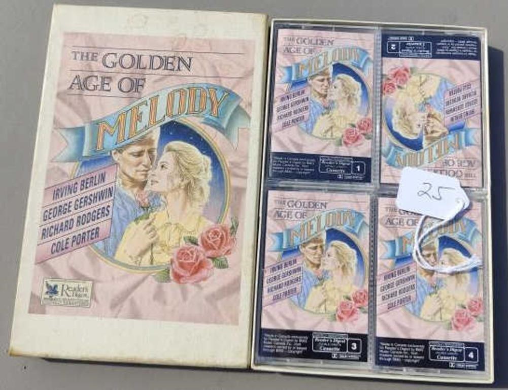 Old Golden Age Melody 4 Cassettes - Older