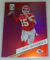 Patrick Mahomes Elite Pink card #83