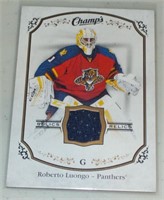 Roberto Luongo 2015-16 Champs Jersey card J-RL