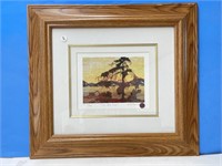 Framed & Numbered Tom Thomson Print