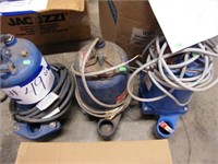 1 HP SEWAGE PUMP, 1/2 HP SEWAGE PUMP, 1/2 HP