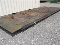 Approx. 21' steel flat bed