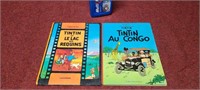 Tintin Congo + Requins
