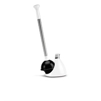 Simplehuman Toilet Plunger with Magnetic Caddy