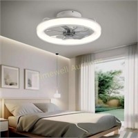 CHANFOK 20' Low Profile Ceiling Fan Light