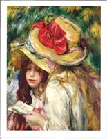 Pierre-Auguste Renoir - "les deux soeurs". 11x14
