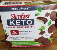 Slim-Fast Keto Bomb 14x17g Mint Chocolate Cups