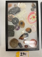 Display Tray Mineral Slices 12" x 8" As Shown