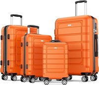 $330---4 Pcs  Suitcase Sets(Orange)