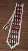 Vintage impulse tie handmade in Italy 100% silk