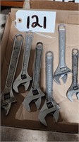(6) Crescent Wrenches