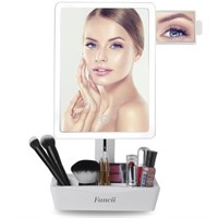 Fancii LED Lighted Large Vanity Makeup Mirror with