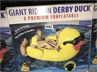 GIANT RIDE ON DERBY DUCK