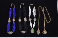 Grouping of Beaded Necklaces