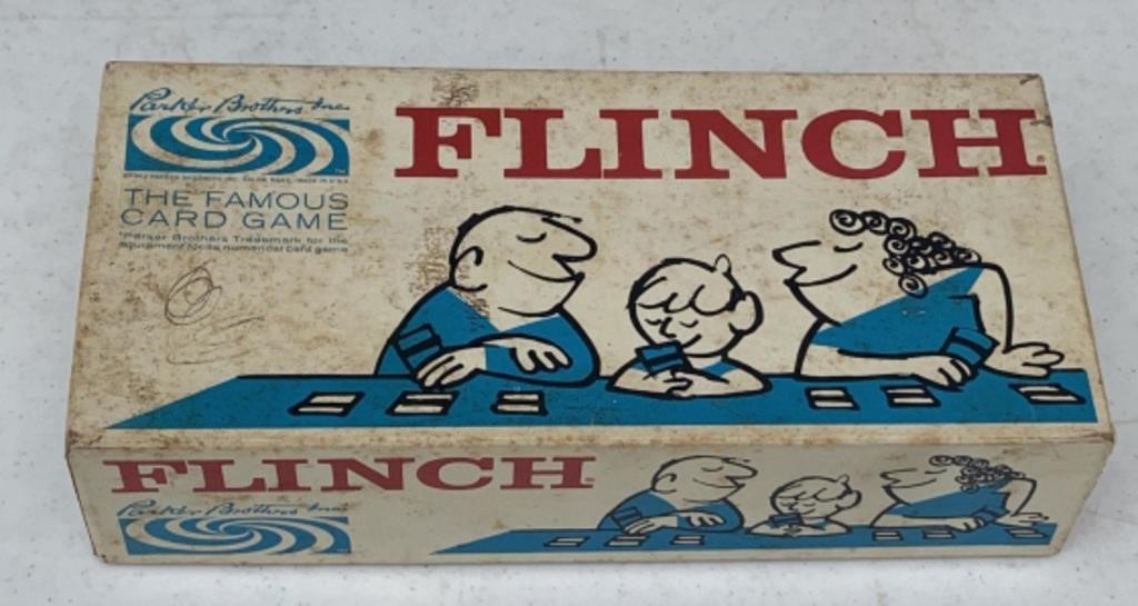 Flinch Famous Card Game By Parker Brothers1963