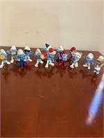 LOT DEAL OF SMURF FIGURINES MCD'S