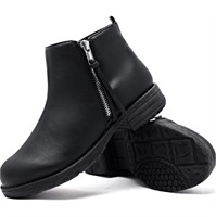 ($49) Ataiwee Women's Ankle Boots, Fashion Chunky