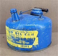 Vintage Galvanized Fuel Can
