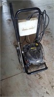 Power washer, runs, burns oil