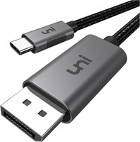 uni USB C to Displayport Cable 4K 60HZ, 6ft - 2 Pa