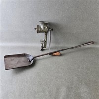 Vintage Cast Iron Ash Shovel w/a Winchester #12