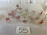 16 Beer Glasses