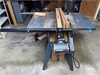 Craftsman 2HP table saw. Tested & works.