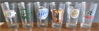 (6) Misc Advertising Beer Glasses